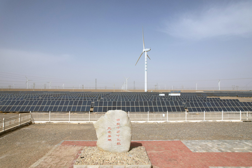 中国甘粛省、新エネ発電設備容量7千万キロワット超す