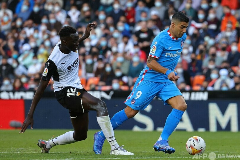 アトレティコが終了間際の2失点でドロー 直近6戦でわずか1勝