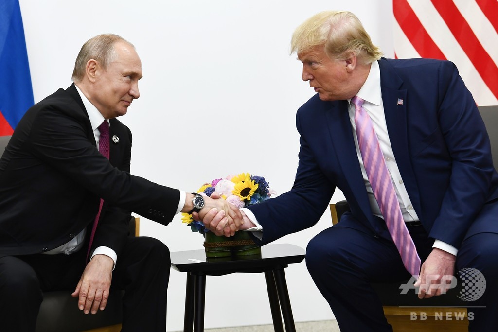 米ロが首脳会談 トランプ氏「われわれはとても良い関係」 写真10枚 国際ニュース：AFPBB News