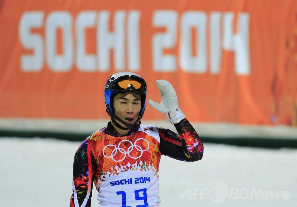 湯浅は男子回転で途中棄権、ソチ五輪 写真8枚 国際ニュース：AFPBB News