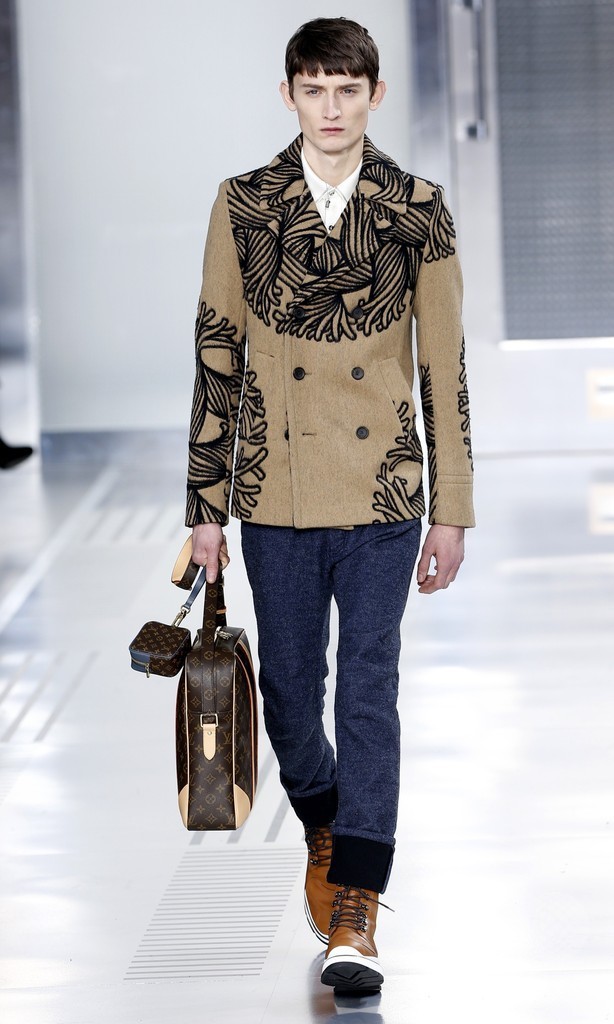 クリストファー・ネメスとコラボ、「ルイ・ヴィトン」15/16年秋冬メンズ