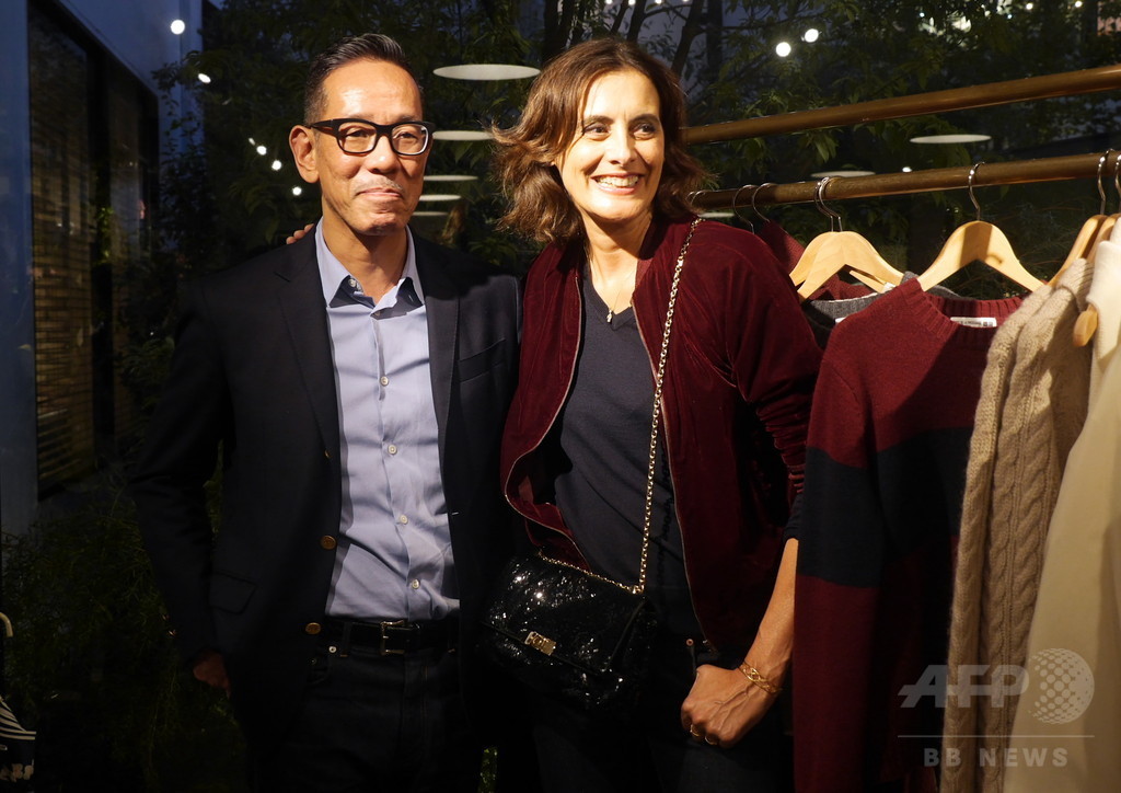 イネス来日、「ユニクロとのコラボは自由な組み合わせで楽しんで」