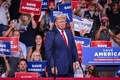 米ペンシルベニア州ウィルクスバリで集会に参加するドナルド・トランプ前大統領（2022年9月3日撮影）。(c)Ed JONES / AFP
