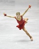 世界フィギュアスケート国別対抗戦2015、女子シングル・ショートプログラム。演技に臨むエレーナ・ラディオノワ（2015年4月16日撮影）。(c)AFP/Toru YAMANAKA