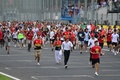 24F1第16戦イタリアGP決勝。シャルル・ルクレールの優勝を喜ぶ会場のフェラーリファン（2024年9月1日撮影）。(c)Andrej ISAKOVIC/ AFP