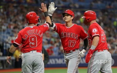 大谷、日本人メジャー選手初のサイクルヒット達成 写真7枚 国際