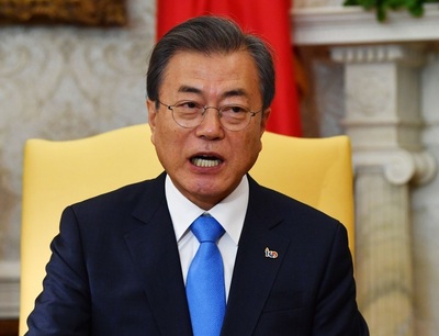 韓国の文大統領、4度目の南北首脳会談に意欲示す