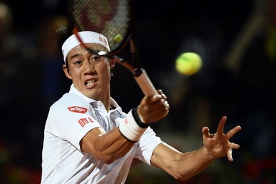 錦織、ジョコビッチとの接戦に敗れ決勝進出ならず イタリア国際