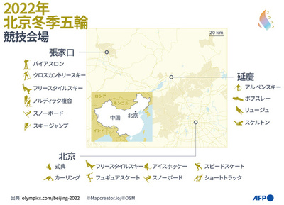 【特集】北京冬季五輪の競技会場