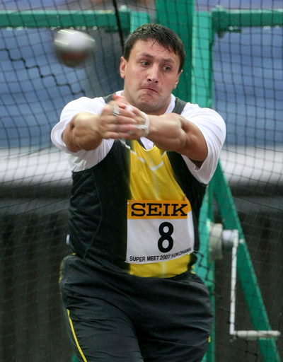 ティホン スーパー陸上2007・男子ハンマー投げを制す