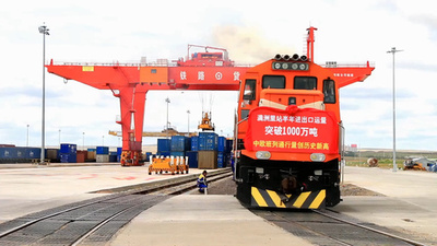 中国-欧州貨物列車「中欧班列」の東ルート、第1四半期に輸送量で過去最高を記録