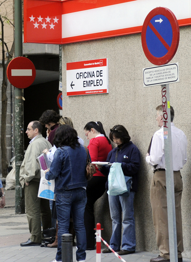 スペイン、失業率20.33％に 先進国で最悪水準