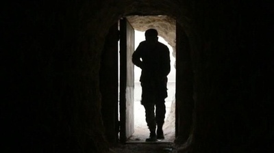動画:大統領宮殿につながるトンネル施設、AFP特派員が取材 シリア