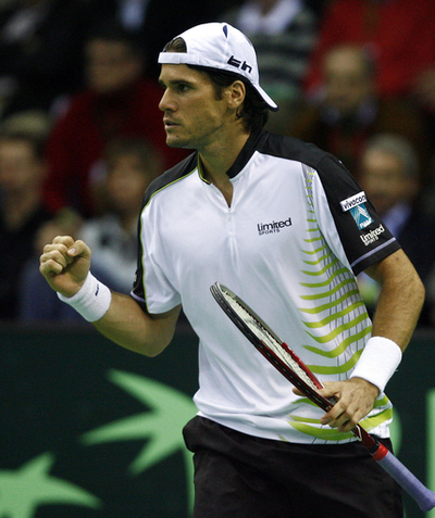 ＜男子テニス 07デビスカップ＞ドイツ ハースの勝利で3勝目を挙げる - ドイツ