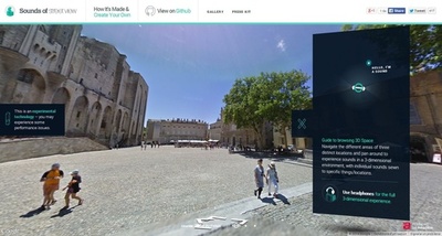 ストリートビューに音声を追加、英補聴器メーカーがシステム開発