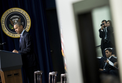 米オバマ政権、「オーウェル的」ニュース操作で非難の的に