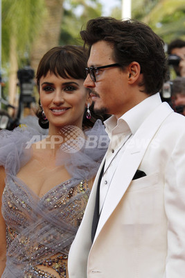 ジョニー デップとペネロペ クルスの豪華コンビがカンヌに 写真枚 ファッション ニュースならmode Press Powered By Afpbb News