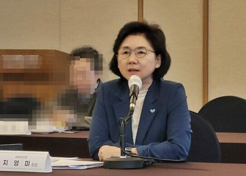 チ・ヨンミ疾病管理庁長(c)KOREA WAVE