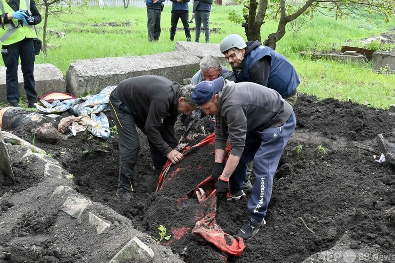 ロシア軍、ウクライナ東部の村で戦争犯罪か 目撃者が証言