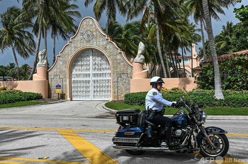 トランプ邸捜索、機密資料回収がきっかけに 米政府が公表