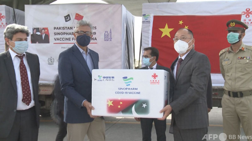 中国寄付ワクチン第2陣がパキスタン到着