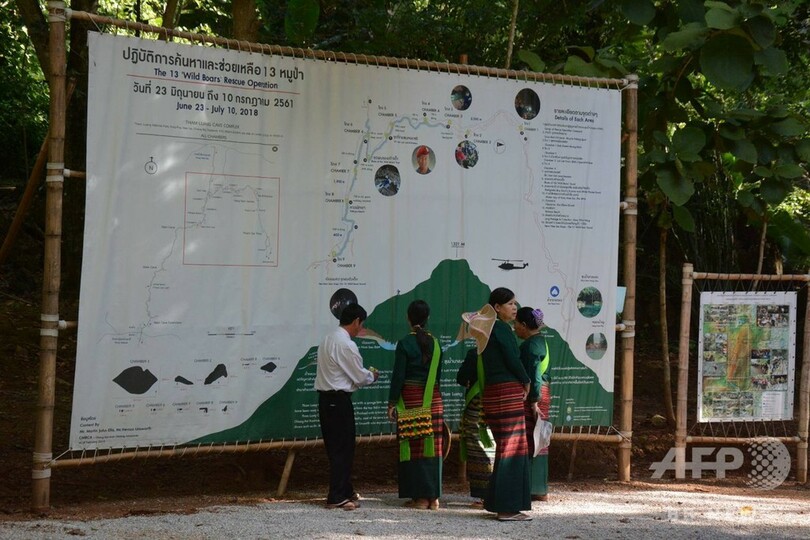 タイの少年らが救出された洞窟、一般公開を再開