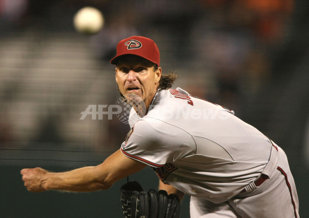 ランディ・ジョンソン シーズン初登板を勝利で飾れず 写真6枚 国際ニュース：AFPBB News