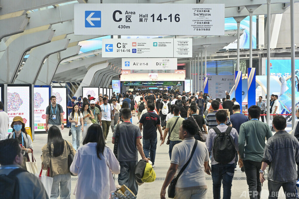 広交会期間中、広東省訪問の外国人23.7%増