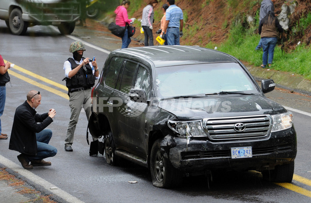 メキシコ警察が米大使館の車を銃撃 犯罪組織と誤認か 写真7枚 国際ニュース Afpbb News