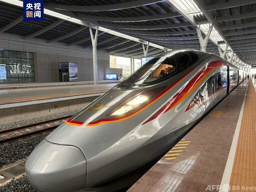 中国の次世代スマート高速列車 海上鉄道で試運転を完了 写真2枚 国際