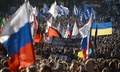 ロシアの首都モスクワ（Moscow）中心部で行われた反戦デモ（2014年9月21日撮影）。(c)AFP/VASILY MAXIMOV