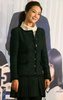 女優のチェ・ジウ（Choi Ji-Woo）が16日、韓国・ソウル（Seoul）のロッテホテルソウル（Lotte Hotel Seoul）で行われたソウル放送（SBS）ドラマ「怪しい家政婦」の制作発表会に出席した。同ドラマは、2011年日本テレビ系列で放送された人気ドラマ「家政婦のミタ」をリメークしたもので、チェ・ジウは主人公のパク・ボンニョ役（三田灯役）を演じる（2013年9月16日撮影）。(c)STARNEWS