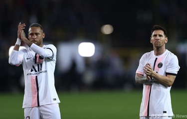 メッシ初先発のPSGは引き分け スター3選手初共演 欧州CL 写真10枚 国際