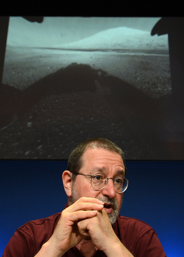 キュリオシティーが撮影した火星の映像、NASA