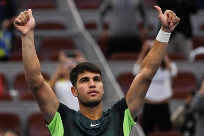 アルカラスが中国OP8強 西岡はシナーに完敗 