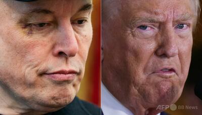 マスク氏、トランプ氏への批判「行き過ぎだった」と後悔
