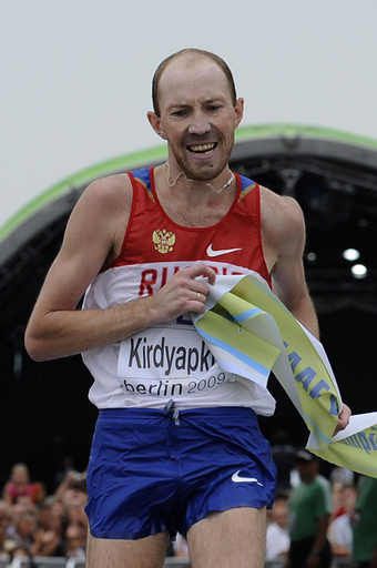 キルジャプキンが男子50キロメートル競歩で優勝、世界陸上ベルリン大会