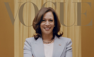 米誌ヴォーグ、フォーマルなハリス氏表紙の特別増刊号発行へ