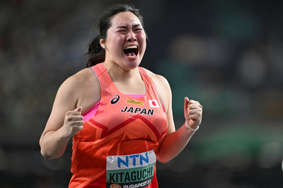 やり投げ世界女王北口、陸上DLファイナルも制覇