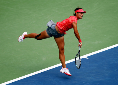 李娜が世界100位に快勝、全米オープン