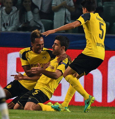 ドルトムントが6発大勝で白星発進、欧州CL