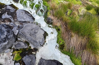 「火の山」の異名持つプラセ国立公園 コロンビア