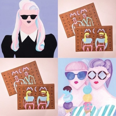 「MCM」8/18.19限定、六本木ヒルズでペインティングサービス 