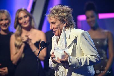 ロッド・スチュワートに生涯功労賞 アメリカン・ミュージック・アワード