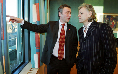 ボブ・ゲルドフが首相と会談 - ノルウェー