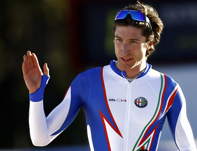 ＜スピードスケート 07欧州選手権＞ファブリス 優勝を果たす - イタリア