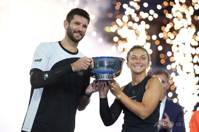 エラーニ/ババッソーリ組が新形式の混合複で連覇 全米OP 