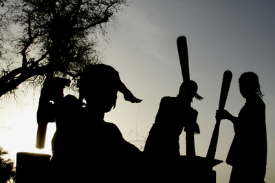 西アフリカ・ニジェール、働く女性たちの風景