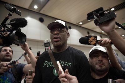 ロッドマン氏、北朝鮮訪問は「いい旅だった」