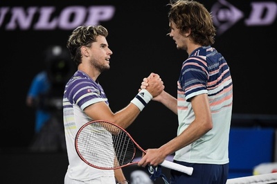 ズベレフ、ティエムは全豪Vへ「チャンスある」  ジョコ撃破に太鼓判